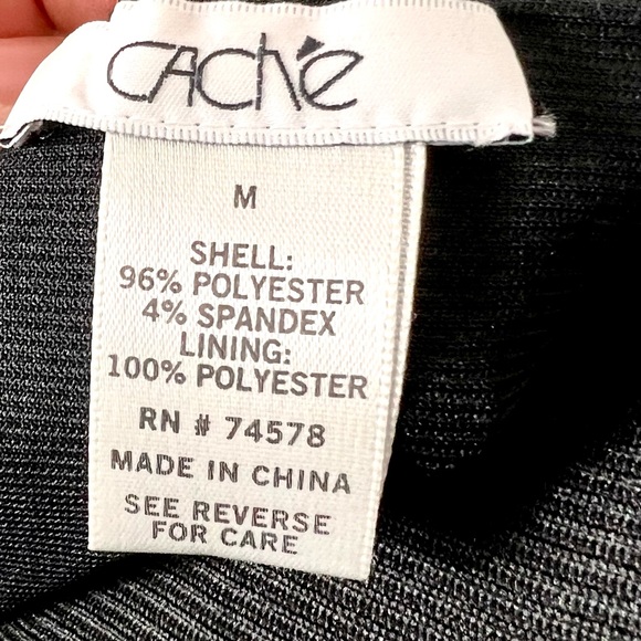 NWT Super Elegant Cache Black Sequin Cardigan-Never Used, Medium, Excellent Cond - Picture 5 of 10